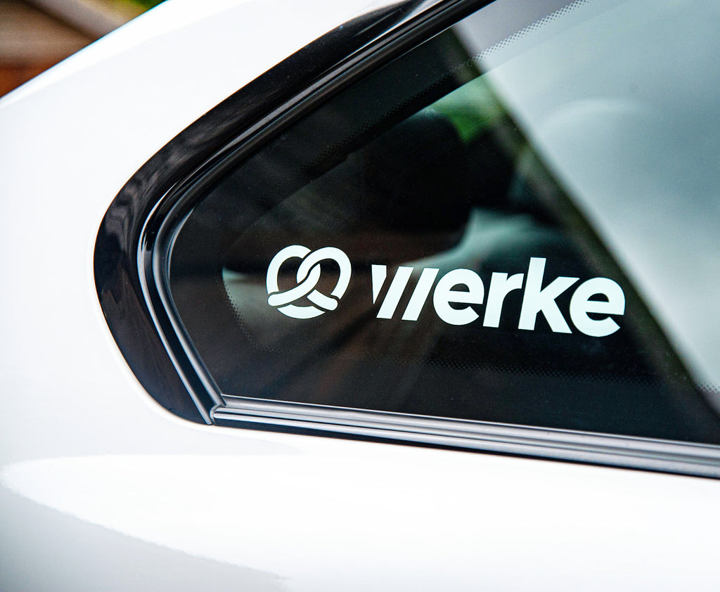 Werke cut vinyl sticker pack